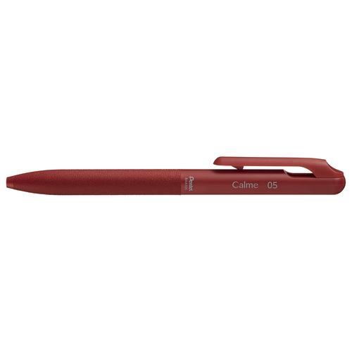 ぺんてる（Pentel）　カルム（Calme）　単色ボールペン　0.5mm　赤　BXA105B−B　...