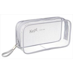 ケプト（Kept）　クリアペンポーチ　KPF9021LN　ライトグレー ハンズ｜hands-net