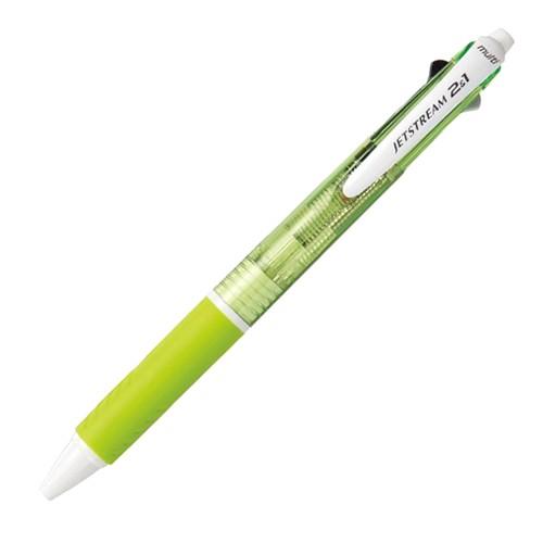 三菱鉛筆　ジェットストリーム　多機能ペン2＆1　MSXE3−500　0.7mm　緑│ボールペン　多機...