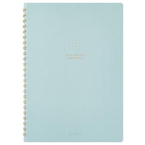 ミドリ（MIDORI）　カラーリングノート（A5）　ドット方眼　15334006　青 ハンズ｜hands-net