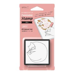 デザインフィル　ミドリ　スタンプ　浸透印　ネコ柄　35396006 ハンズ｜hands-net