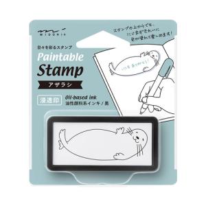 ミドリ（MIDORI）　スタンプ　浸透印　ハーフ　アザラシ柄　35506006 ハンズ｜hands-net