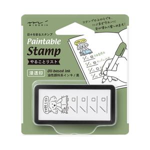 ミドリ（MIDORI）　スタンプ　浸透印　ハーフ　やることリスト柄　35513006 ハンズ｜hands-net