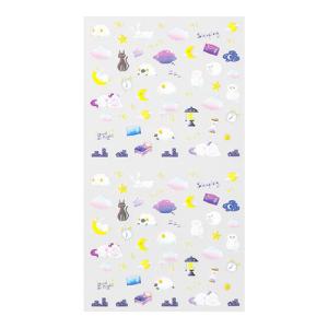 【お買い得】　ミドリ（MIDORI）　手帳シール　82557006　健康　睡眠柄 ハンズ｜hands-net