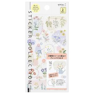 ミドリ（MIDORI）　シール　82639006　花柄　2枚入 ハンズ｜hands-net