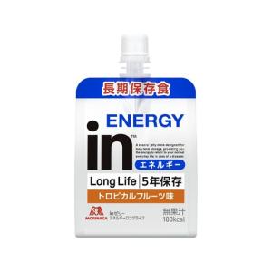 森永製菓 inゼリー エネルギー ロングライフ トロピカルフルーツ味