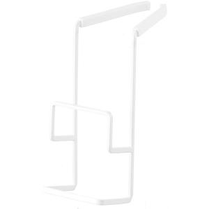 山崎実業　タワー（tower）　蛇口にかけるスポンジホルダーダブル　4390　ホワイト ハンズ｜hands-net
