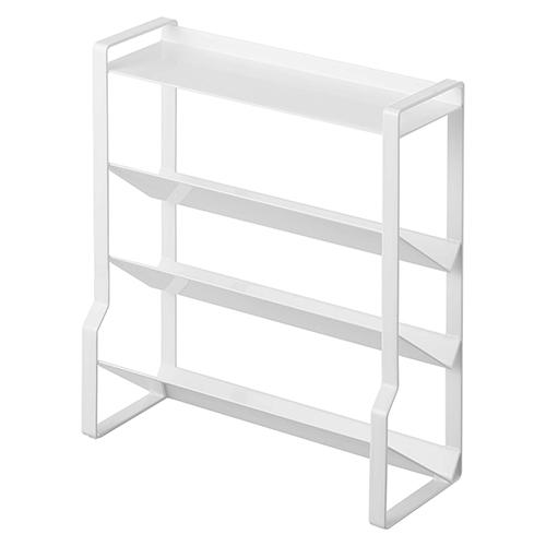 山崎実業　タワー（tower）　スリムスパイスラック　4段　8144　ホワイト ハンズ