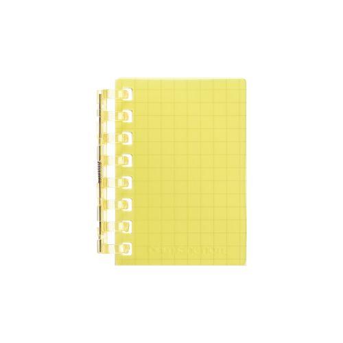 リヒトラブ（LIHIT　LAB.）　オープンリングノート　ミニ　N2719-5　イエロー ハンズ