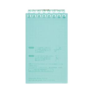 リヒトラブ（LIHIT　LAB.）　オープンリングノート　メモサイズ　N2720−7　グリーン ハンズ｜hands-net