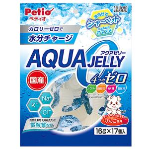 ペティオ（Petio）　アクアゼリー　4つのゼロ　りんご風味　16g×17個入 ハンズ｜hands-net