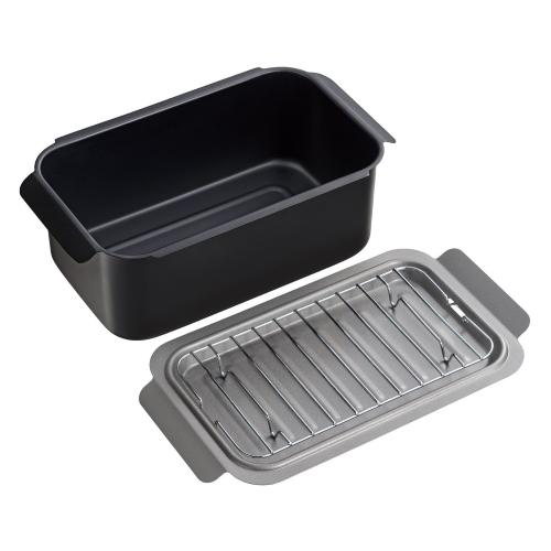 ポコフリット　IH対応角型揚げ鍋　アミ付 ハンズ