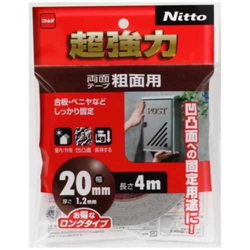 Nitto　超強力粗面用20x4　T4593│ガムテープ・粘着テープ　両面テープ ハンズ