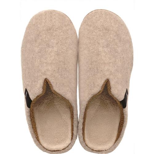 ダイカイ　ピエーデ　ソフトインソール　フェルトスリッパ　M　ベージュ ハンズ