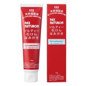 太陽油脂　パックスナチュロン　ソルティー石けんはみがき　120g ハンズ｜hands-net