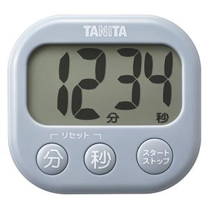 タニタ　抗菌でか見えタイマー　TD−429　ブルーグレー│タイマー・計量器　キッチンタイマー ハンズ｜hands-net