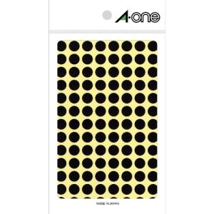 エーワン　カラーラベル　9mm丸　黒 ハンズ｜hands-net