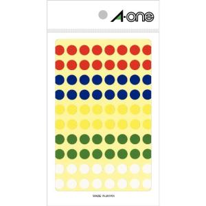 エーワン　カラーラベル　9mm丸　アソート ハンズ｜hands-net