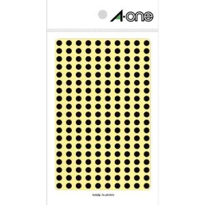 エーワン　カラーラベル　5mm丸　黒 ハンズ｜hands-net
