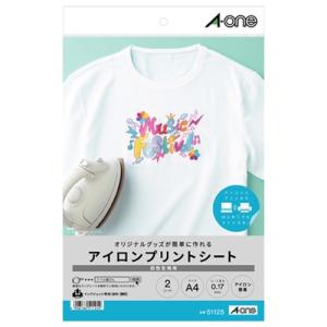 エーワン　アイロンプリントシート　A4　白・薄色生地用 ハンズ｜hands-net