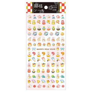 マインドウェイブ 招福シール 81292 うさぎ7│シール シール ステッカー 東急ハンズ