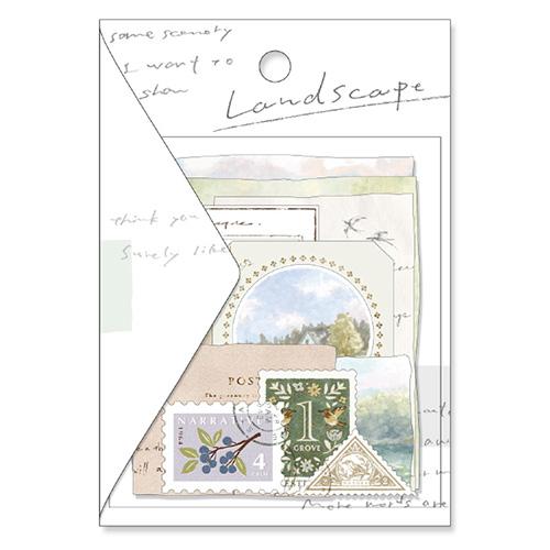 マインドウェイブ　ランドスケープステッカー　フレーク　81774　木漏れ日 ハンズ