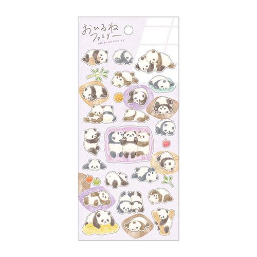 マインドウェイブ　おひるねファミリーステッカー　82287　笹村さん家 ハンズ