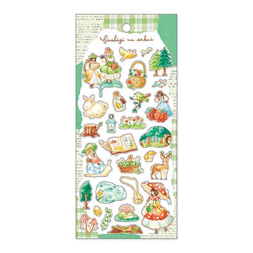 マインドウェイブ　フシギなセカイステッカー　82409　ワクワク森の探検 ハンズ