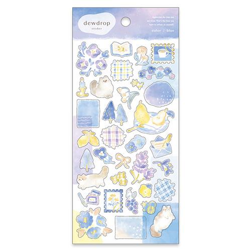 マインドウェイブ　デュードロップステッカー　82440　ブルー ハンズ