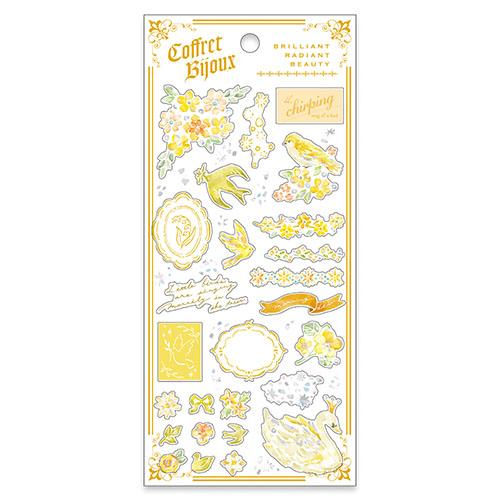 マインドウェイブ　コフレビジューステッカー　82450　イエロー ハンズ