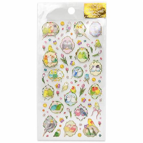 クローズ・ピン　たけいみき　ふち箔クリアシール　US-15807　カラフルバード ハンズ