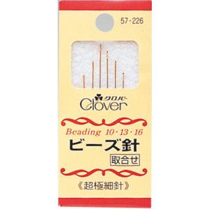クロバー　ビーズ針　取合せ　超極細　57−226 ハンズ｜hands-net