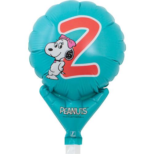 宝興産　ピーナッツ（PEANUTS）　ミニバルーン　NO.2 ハンズ