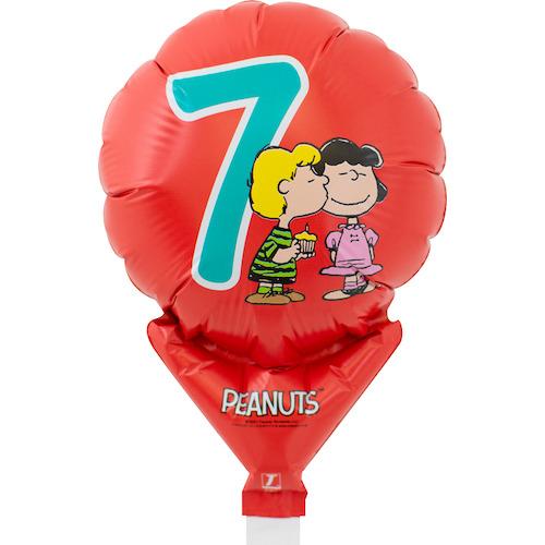 宝興産　ピーナッツ（PEANUTS）　ミニバルーン　NO.7 ハンズ