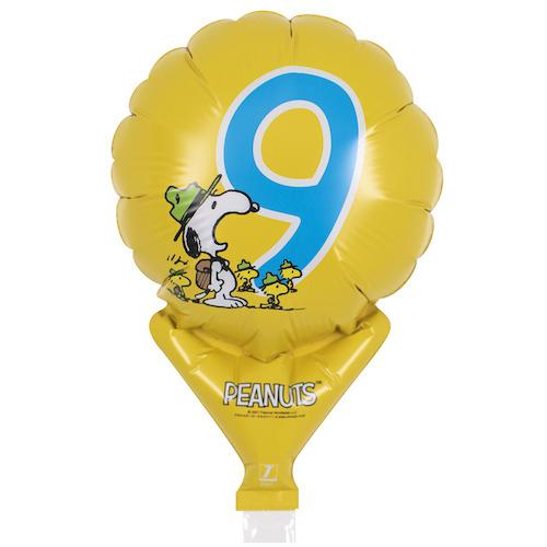 宝興産　ピーナッツ（PEANUTS）　ミニバルーン　NO.9 ハンズ
