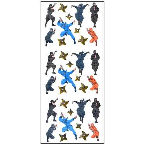 オクヤマ　和風シール　JP293　忍者 ハンズ