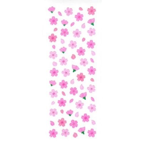 オクヤマ　ラメ入りシール　桜吹雪　JS278 ハンズ