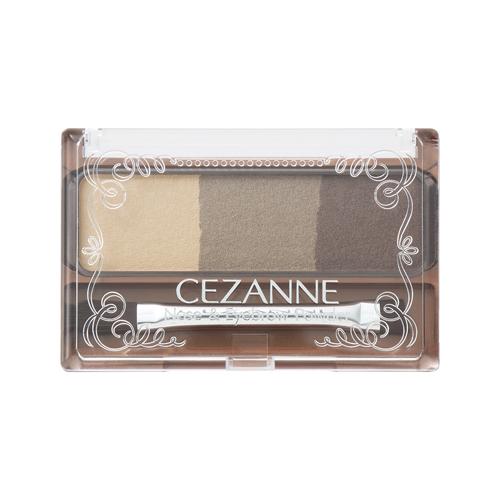 セザンヌ（CEZANNE）　ノーズ＆アイブロウパウダー　03　オリーブ　3g ハンズ