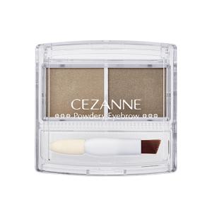 セザンヌ（CEZANNE）　パウダリーアイブロウ　P3　チャコールグレー ハンズ｜hands-net