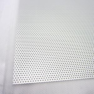 アルミパンチング板　丸型　A‐3　100×200×0.5mm│金属材料　パンチングメタル・金網