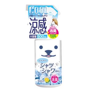 ときわ商会　ひんやりシャツシャワーR　ミント＆グレープフルーツの香り　500mL ハンズ｜hands-net