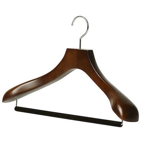 ワードローブ（WARDROBE）　男性用ジャケットハンガー　ダークブラウン ハンズ