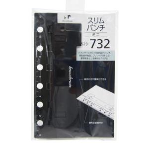 ノックス　スリムパンチ　ミニ　6穴　ブラック　523−732−00 ハンズ｜hands-net