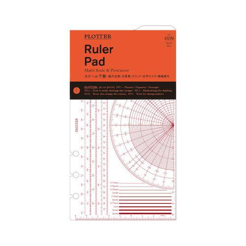 プロッター（PLOTTER）　スケール下敷　バイブルサイズ　77716437 ハンズ