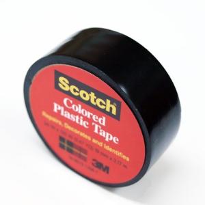 3M　プラスチックテープ　19mm　190　黒│ガムテープ・粘着テープ　ビニールテープ 東急ハンズ