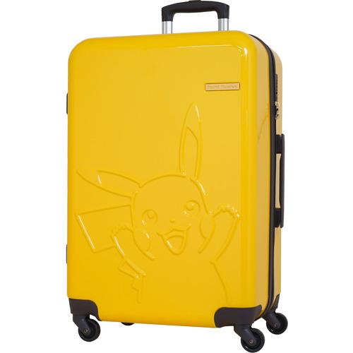 ポケモン（POKEMON）　ピカチュウ　スーツケース　ジッパーキャリー　M　62L　PK-0864-...