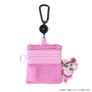 カルチュア・エンタテインメント　メッシュポーチ（リール付き）　クレヨンしんちゃん　ネネちゃん ハンズ｜hands-net