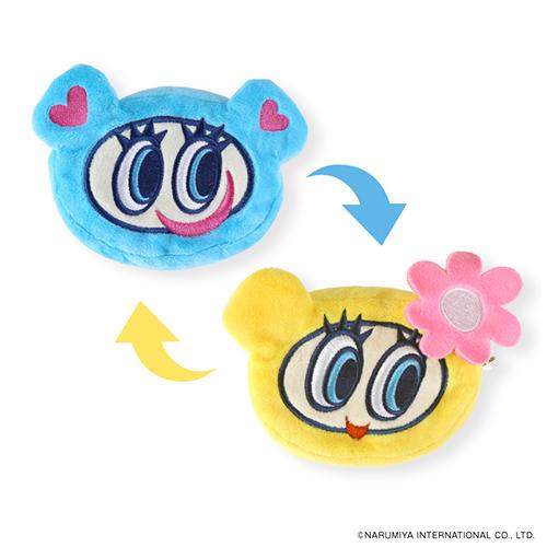 カルチュア・エンタテインメント　リバーシブルポーチ　エンジェルブルー　ナカムラくん×ハナちゃん ハン...