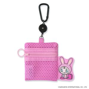 カルチュア・エンタテインメント　メッシュポーチ（リール付き）　ナルミヤキャラクターズ　メゾピアノ　ベリエちゃん ハンズ｜hands-net