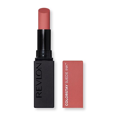 レブロン（REVLON）　カラーステイ　スウェードインク　リップスティック　005　ホットガール│口...